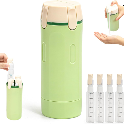TravelClean 4 en 1- Dispensador de viaje inteligente.